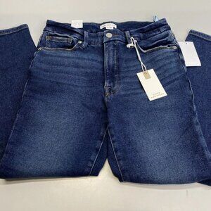 Good American Good Petite Skinny Jeans – Dark Blue – Size 6 / 28 – NWT